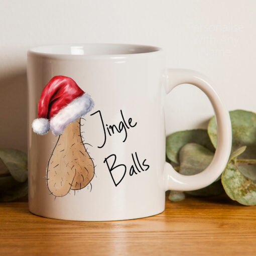 Jingle Balls Rude Christmas Gift. Perfect gift for Naughty Christmas presents and secret santa ideas